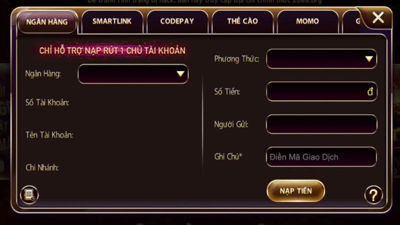 Pasted 3 Khi nạp tiền vào Zowin cần lưu ý những gì?